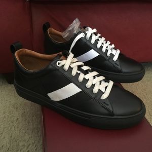 SALE!!!Bally leather sneaker will fit women's 7.5-8